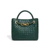 Nova Bolsa Feminina Texturizada para Primavera e Verão 2025 Bolsa Totalmente Feita à Mão Tendência Versátil Bolsa de Ombro de Grande Capacidade Bolsa Transversal