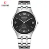 Reloj de Pareja con Banda de Acero CHENXI/Dawn 05 Reloj de Cuarzo para Pareja Negocios Reloj de Pareja Sencillo