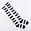 Calcetines hasta la rodilla Medias de dama japonesa Corea cosplay animación raya ancha hasta el muslo calcetines de algodón al por mayor