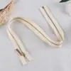 Cremallera de Apertura Única No.3 Dorado Claro Dientes Y Cola Abierta Cremallera Cabeza Automática Dorada Código Cremallera Ropa Chaqueta Bolso