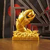 Cangrejo Mano Yuanbao Adorno Atracción de Riqueza Artesanía Regalo Ocho Direcciones Traer Riqueza Sala de Estar Oficina Decoración del Hogar Regalo de Apertura Adorno