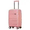 Mala de viagem PP transfronteiriça mala de 20 polegadas mala feminina de 28 polegadas mala de grande capacidade de 24 polegadas exportação comércio exterior mala personalização
