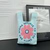 Bolsa Tricotada com Senso Avançado Nova Bolsa de Pulso de Desenho Animado Bolsa de Férias Bolsa de Mão Nicho Versátil Bolsa de Mão Bolsa de Presente