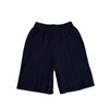 Roupas Infantis Coreanas, Tricôs Estilo Preppy Infantil para Meninos e Meninas, Tricôs Estilosos com Gola de Cor Contrastante e Shorts, Conjunto de Duas Peças da Moda