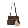 Bolsa Grande Casual Retrô Ocidental Bolsa Feminina 2025 Nova Moda Bolsa de Ombro de Alta Qualidade para o Dia a Dia Bolsa Tote de Grande Capacidade