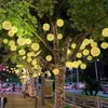 Luces LED de bola de vid colgantes para árbol exterior impermeables iluminación de calle luces intermitentes guirnalda Navidad Festival de Primavera luces decorativas de vacaciones