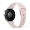 Pulseira de Silicone Cristal de Gelo para Cintura Pequena Adequada para Huawei Gt6/5/4 18mm Apple S10 S11 Pulseira com Fivela Invertida