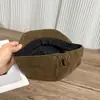 Boina de Alta Qualidade Estilo Melard Boné Grande Retro para Circunferência da Cabeça Grande para Mulheres Outono e Inverno Camurça Estilo Japonês Boné Bico de Pato