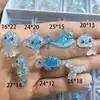 Accesorios de Joyería de Resina con Temática Oceánica, Lentejuelas Transparentes, Dijes para Zapatos DIY de Ballena y Tortuga, Materiales para Accesorios de Cabello Hechos a Mano, Pequeños