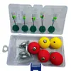 Set de Pesca de Bola Luoyang Recién Actualizado con Peso Incorporado Flotador Anillo de Cobre Bola de Espuma Carpa Carpa Crucian Espuma Luoyang