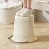 Juego de Cubo de Agua para el Hogar, Lavabo, Cucharón de Agua, Cubo de Plástico Engrosado, Gran Capacidad, Uso Doméstico, Set de Tres Piezas para Baño en Dormitorio de Estudiantes