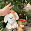 Muñeca de Peluche de Cachorro Linda y Súper Linda Colgante Muñeca Perro Teddy Colgante para Bolsa Llavero Muñeca Muñeca