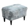 Funda Elástica para Taburete Cuadrado Funda para Taburete Largo Funda para Silla de Restaurante Funda para Silla de Comedor de Hotel Transfronteriza Funda Elástica para Silla de Oficina