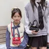 Nova Bolsa Infantil de Bolinhas Japonesa e Coreana 2025, Mini Bolsa de Mão Estilosa para Bebê, Bolsa Transversal Familiar Elegante e da Moda
