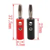 Yu Shuo/Terminal de audio con conector banana de 4 mm, amplificador de potencia sin soldadura, línea de audio, altavoz, toma de linterna de prueba