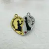 Colgante de Propuesta de Pareja Más Vendido Transfronterizo, Cierre Magnético en Forma de Corazón, Collar de Amistad, Accesorios de Joyería DIY