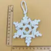 Acessórios de Árvore de Natal Tricotados à Mão Decorações de Presente Pingentes de Presente de Natal Feitos à Mão Acessórios Tricotados