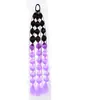 Peruca Colorida Colorida Colorida Lantern Lantern Ponytail Trançada à Mão Dreadlock Trança Longa Trança Lanterna para Mulheres Estilo Hip-Hop