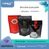 Saco de Chá Personalizado Sacola Stand-Up Fosca com Janela Metalizada Abertura e Fechamento com Zíper Sacola Ziplock Sacola Composta