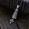 Pingente de Cruz com Borla Personalizado em Prata de Lei S925 Corrente para Suéter de Casal Masculino e Feminino Luxo Acessível Design de Nicho Atacado