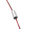 Anillo Pasante Conductor Mini Rotación de 360 Grados Conector de Cable Ancla de Pescado Visual Accesorios para Robots