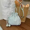 Bolso Cubo de Moda Estilo Coreano 2026 Primavera Nuevo Casual Elegante Cruzado Pequeño Bolso de Hombro Trendy para Viajes