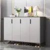 Gabinete para zapatos estilo crema para entrada de casa, gabinete para recibidor, gabinete de almacenamiento para balcón, montado en la pared, pasillo, perchero a prueba de polvo para zapatos