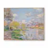 Pintura decorativa para caja de contador eléctrico Monet y Van Gogh, no requiere taladro, mural para interruptor de luz de sala de estar, pintura al óleo para cubrir caja de fusibles, arte de pared
