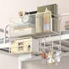 Cesta colgante para mesita de noche de dormitorio Estante de almacenamiento para cabecera Sin taladro Cesta de almacenamiento para dormitorio de estudiante universitario con portarrollos de papel