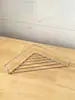 Novo escorredor de pia triangular espesso de aço inoxidável, suporte de armazenamento triangular de cozinha para esponjas, palhas de aço e panos de limpeza