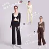Chamarra de Yoga Antibacterial 7A para Mujer, Ajuste Delgado con Cintura Retorcida, Cubierta Deportiva Transpirable de Secado Rápido, Ballet, Directo de Fábrica