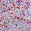 Miçangas de Vidro Olho de Gato Redondas de 4mm, Miçangas Redondas Coloridas de Vidro, Miçangas Soltas para Pulseiras Artesanais DIY, Correntes de Celular e Materiais para Miçangas