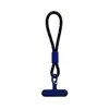 Lanyard Tejido Corto de Moda para Teléfono Móvil Anillo de Doble Propósito Multifuncional Correa de Muñeca Cuerda de Poliéster Fuerte Anti-Pérdida Accesorios