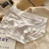Ropa Interior Fina de Seda de Hielo para Mujer de Cintura Media Sexy para Chica Estudiante Sin Marcas Verano Transpirable Pantalones Cortos