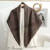 Nuevo Producto Primavera y Verano Chal Jacquard 100% Cachemira 200 Hilos Chal Exterior Fino para el Sol de Mujer Bufanda de Cachemira para Cuatro Estaciones