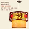 Nova lanterna vermelha de cerâmica Jingdezhen estilo chinês para entrada, hall de entrada, varanda, montada no teto, adequada para pousada, pode ser usada como luminária pendente