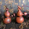 Strike de rayo natural jujube calabaza pequeña Fu Lu colgante auspicioso joyería para coche colgante collar llavero suministros taoístas