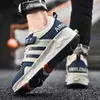 Tênis Heelys para Meninas, Sapatos para Meninos, Patins Invisíveis, Rodas para Meninos, Tênis Esportivo de Quatro Rodas para Alunos de Patinação Infantil
