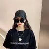 Gorra para Mujer de Verano con Encaje de Flor Estilo Coreano de Moda Versátil Protector Solar Sombrero para el Sol Tendencia Primavera y Otoño Transparente Gorra de Béisbol