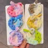 Anillo Grueso Trenzado para el Cabello para Niños Lindo Color Dopamina Caucho Tendón Diadema Cola de Caballo Bola para el Cabello Accesorios para el Cabello