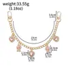 Estilo europeo de moda para mujer, piedra de cristal, corazón rosa, gatito, bolsa de joyería, amuleto, adorno, cadena colgante simple, transfronterizo