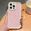 Corazón Rosa Estampado de Leopardo Adecuado para Funda Protectora de Teléfono Móvil Apple Iphone11/12/13/14/15/16Pro Max