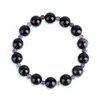 Recomendado no Xiaohongshu Mais Vendido Novo Estilo Chinês Pulseira de Ametista Ágata de Seda Preta Artesanal com Contas Versátil para o Dia a Dia Temperamento