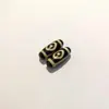 Xizang Taiwán Cuentas Dzi Diente Amarillo Herradura Pátina Envejecida Marrón Collar Pulsera de Cuentas Dzi [Fabricante de Origen] Grado A