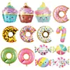 Emprendedor Juvenil Pastel Donut Palomitas Calientes Perro Caliente Rey Conos Cumpleaños Helado Hamburguesa Comida Postre Globo