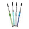 Herramientas de Manicura y Belleza con Pincel para Pestañas de Diamante Pincel Portátil para Pestañas de Diamante con Tapa Pincel para Cejas Peine Espiral para Pestañas