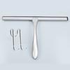 Limpiaparabrisas de acero inoxidable limpiaparabrisas limpiador de pisos de cocina raspador limpiacristales doméstico