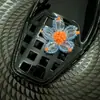 Acessórios de Flor de Sapato de Cristal Resistentes Estilo Coreano com Lantejoulas Bordadas, Franjas de Cristal Exquisite de Estilo Leve de Luxo