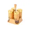 Condimento de Cocina Integrado a Prueba de Humedad Botella para Condimentos Tarro para Condimentos Tarro de Vidrio Botella para Condimentos Nuevo Juego de Combinación de Cocina China