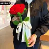 Ramo de Rosas Extra Grande, Ramo de Rosas Gigantes de un Solo Tallo Tejido a Mano, Regalo para el Día de San Valentín y el Día de San Valentín Chino, Confesión